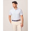Seal - Johnnie-O - Mens Vik Striped Jersey Performance Polo