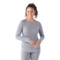 Light Gray Heather - Smartwool - Women's Classic All-Season Merino Base Layer Crew