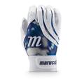 White/Navy Blue - Marucci Sports - Iris Fastpitch Batting Gloves