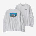 White - Patagonia - Men's L/S Fitz Roy Horizons Responsibili-Tee