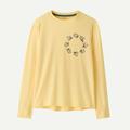 Buttercup Yellow - Patagonia - Kids' Long Sleeved Capilene Silkweight T Shirt