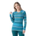 Pool Blue Joviansphere - Smartwool - Women's Classic Thermal Merino Base Layer Crew