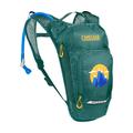 Green/Mountains - CamelBak - Kids' Mini M.U.L.E. 50oz Hydration Pack with Crux 1.5L