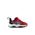 Team Red/Black/Black Cement/White - New Balance - Kid's Rave Run V2 Bungee Lace With Top Strap