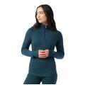 Twilight Blue Heather - Smartwool - Women's Classic Thermal Merino Base Layer 1/4 Zip