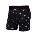 Mini Predator- Black - Saxx - Men's Non-Stop Stretch Boxer Briefs