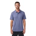 Nightfall Blue Heather - Smartwool - Men's Merino Hemp Blend Short Sleeve Polo