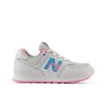 Grey Matter/Signal Pink - New Balance - Kid's 574 Core