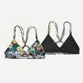 Black - Patagonia - Women's Reversible Seaglass Bay Top
