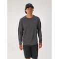 Black Heather - Arc'teryx - Cormac Crew Neck Shirt LS Men's