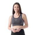 Black Heather - Smartwool - Women's Intraknit Racerback Bra