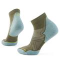 Winter Moss/Frosty Green - Smartwool - Women's Run Targeted Cushion Ankle Socks