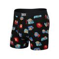 Couch Potato-Black - Saxx - Men's Ultra Super Soft Boxer Briefs