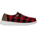 Red / Black - Crocs - Wendy Buffalo Plaid