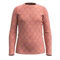 Garden Pink Digi Snow - Smartwool - Kid's Classic Thermal Merino Base Layer Crew