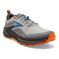 Oyster Mushroom/Alloy/Orange - Brooks Running - Men's Cascadia 16