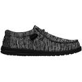 Black / Black - Crocs - Men's Wally Sport Knit