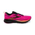 Pink Glo/Black/Orange - Brooks Running - Women's Trace 3