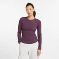 PLUM BROWN - New Balance - Women's Micro-Rib Long Sleeve