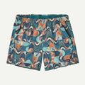 Swallowtail Geo: Still Blue - Patagonia - Women's Baggies Shorts - 5 in.