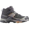Nine Iron / Gull / Soft Clay - Salomon - Women's X Ultra 5 mid GTX