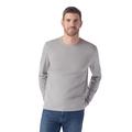 Light Gray Heather - Smartwool - Men's Perfect Crew Long Sleeve Tee