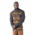 Charcoal Mtn Scape - Smartwool - Men's Classic Thermal Merino Base Layer 1/4 Zip