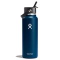 Indigo - Hydro Flask - 40 oz Wide Flex Straw Cap