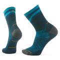 Twilight Blue - Smartwool - Run Zero Cushion Mid Crew Pattern Socks