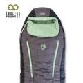 Plum Gray/Celadon Green - NEMO - Forte Endless Promise Women's Synthetic Sleeping Bag