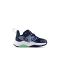 Nb Navy/Electric Sky/Sweetgrass - New Balance - Kid's Rave Run V2 Bungee Lace With Top Strap