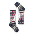 Alpine Blue - Smartwool - Kids' Wintersport Yeti Pattern Over The Calf Socks