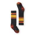 Charcoal - Smartwool - Kids' Wintersport Stripe Over The Calf Socks