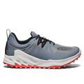 Steel Grey/Poppy Red - Keen - Men's Zionic Waterproof Hiking Shoe