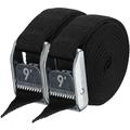 Stealth Black - NRS - 1" HD Tie-Down Straps