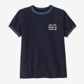 Log Off: New Navy - Patagonia - Women's CTA Ringer Responsibili-Tee