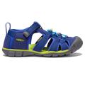 Blue Depths/Chartreuse - Keen - Big Kids' Seacamp II CNX Sandal x NAC