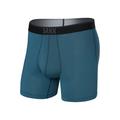 Storm Blue - Saxx - Men's Quest Quick-Dry Mesh Open Fly Boxer Briefs