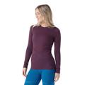 Eggplant/Nival Blue - Smartwool - Women's Intraknit Thermal Merino Base Layer Crew