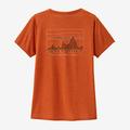 Redtail Rust - Patagonia - Women's Cap Cool Daily Graphic Shirt