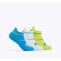 Diva Blue / Ice Water / Evening Primrose - HOKA - Unisex No-Show Run Sock 3-Pack