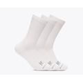 White/White/White - HOKA - Unisex Crew Run Sock 3-Pack