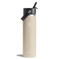 Oat - Hydro Flask - 24 oz Wide Flex Straw Cap