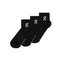 Black - On Running - Unisex Logo Sock Mid 3P