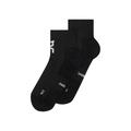 Black - On Running - Unisex Core Run Sock Mid 2P
