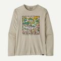 Pumice - Patagonia - Men's L/S Cap Cool Daily Graphic Shirt - Lands