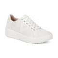 White Lace - Vionic - Women's Kearny Platform Lace Up Sneaker