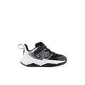 Black/White - New Balance - Kid's Rave Run V2 Bungee Lace With Top Strap