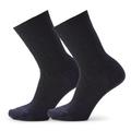 Deep Navy Heather - Smartwool - Women's Everyday Cable Crew 2 Pack Socks