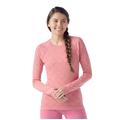 Garden Pink Digi Snow - Smartwool - Women's Classic Thermal Merino Base Layer Crew